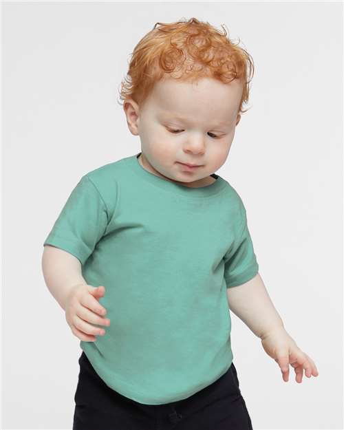 RABBIT SKINS 3322-Infant Fine Jersey Tee