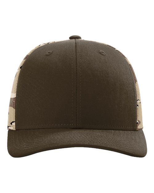 RICHARDSON 112PM-Printed Mesh Trucker Cap