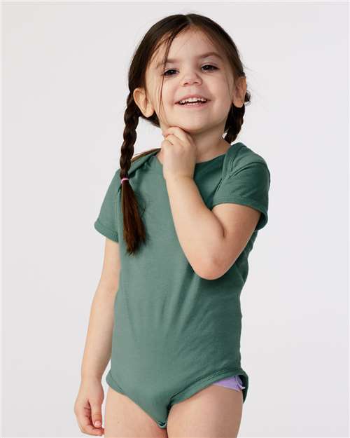 RABBIT SKINS 4424-Infant Fine Jersey Bodysuit