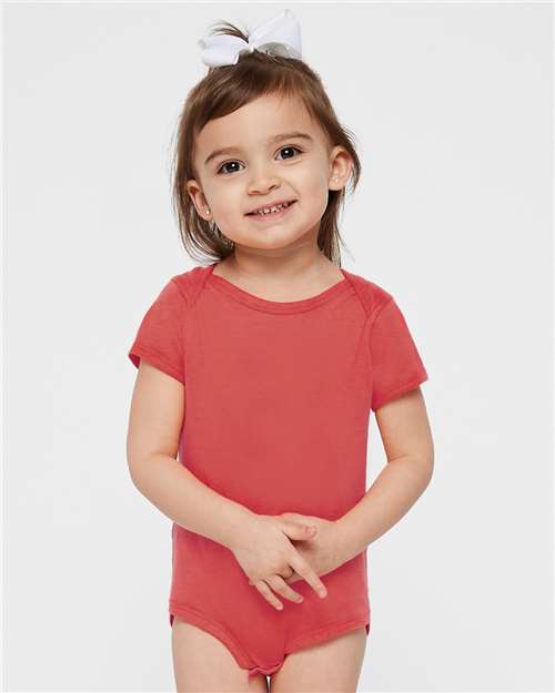 RABBIT SKINS 4424-Infant Fine Jersey Bodysuit