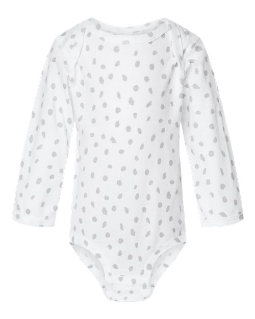 RABBIT SKINS 4421 - Infant Fine Jersey Long Sleeve Bodysuit