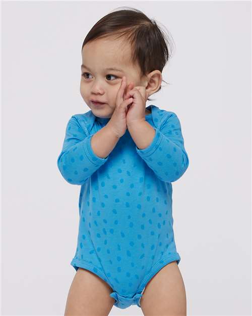 RABBIT SKINS 4421 - Infant Fine Jersey Long Sleeve Bodysuit