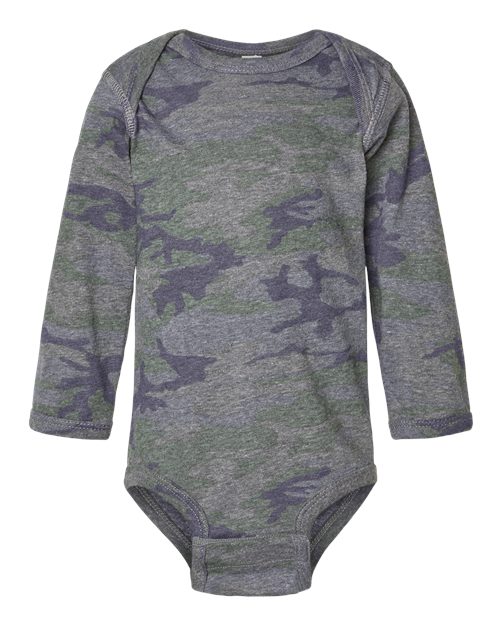 RABBIT SKINS 4421 - Infant Fine Jersey Long Sleeve Bodysuit