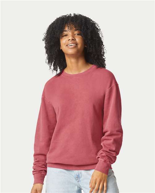 COMFORT COLORS 1466 - Unisex Garment-Dyed Lightweight Crewneck Sweatshirt