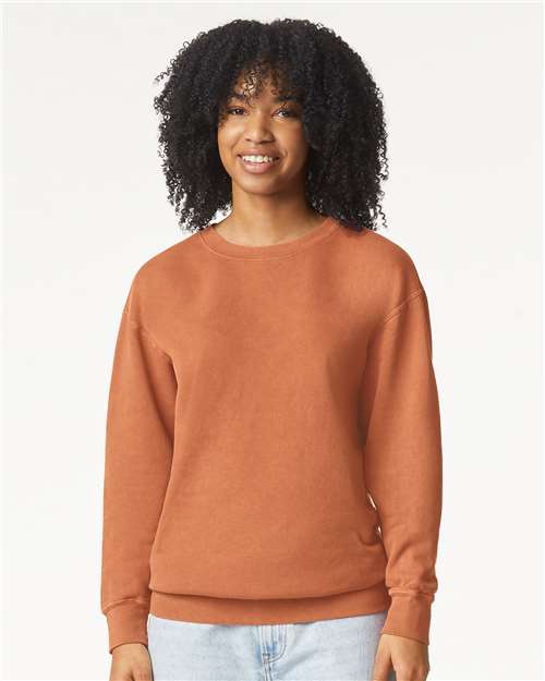 COMFORT COLORS 1466 - Unisex Garment-Dyed Lightweight Crewneck Sweatshirt
