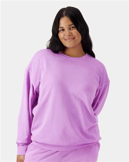 COMFORT COLORS 1466 - Unisex Garment-Dyed Lightweight Crewneck Sweatshirt