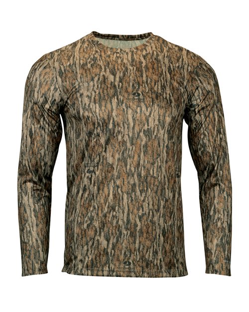 PARAGON 237-Men's Oxford Performance Camo Print Long Sleeve T-Shirt