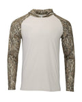 PARAGON 241-Men's Biloxi Performance Colorblocked Hooded Long Sleeve T-Shirt