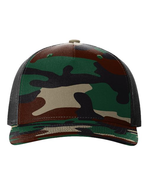 RICHARDSON 112PFP- Printed Five-Panel Trucker Cap