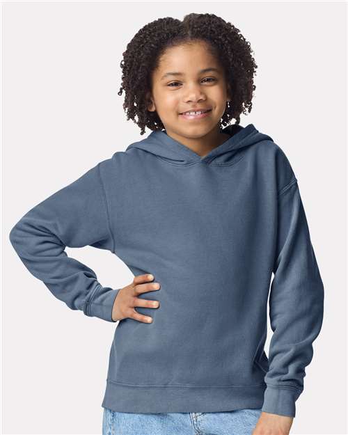 COMFORT COLORS 1467Y - Youth Garment-Dyed Lightweight Hooded Sweatshirt