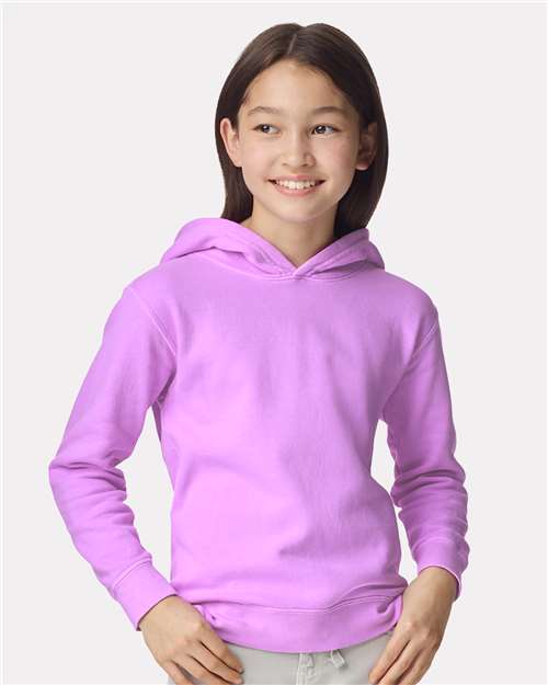 COMFORT COLORS 1467Y - Youth Garment-Dyed Lightweight Hooded Sweatshirt