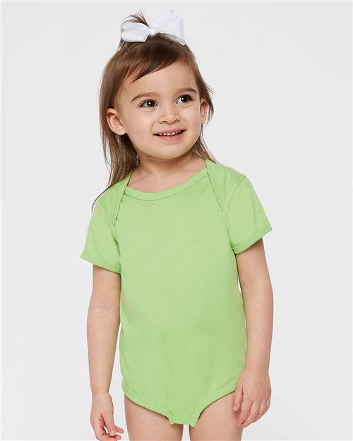 RABBIT SKINS 4424-Infant Fine Jersey Bodysuit