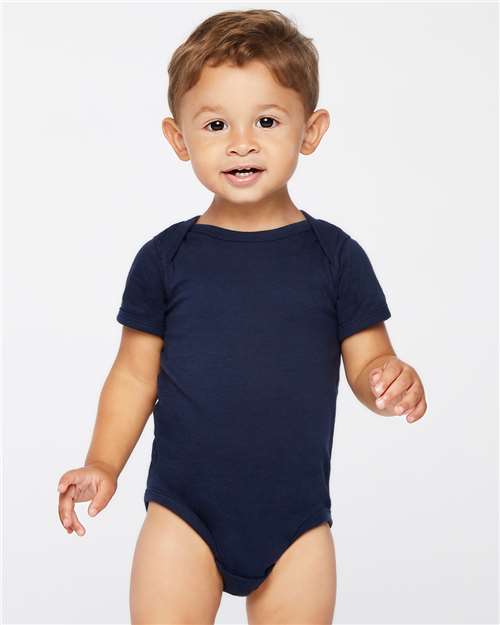 RABBIT SKINS 4424-Infant Fine Jersey Bodysuit