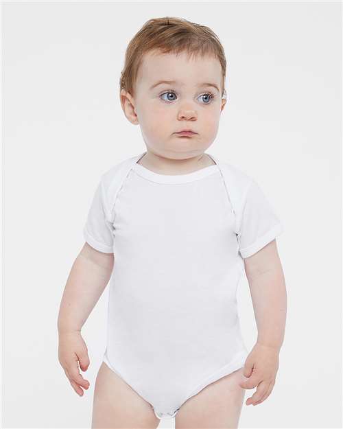 RABBIT SKINS 4424-Infant Fine Jersey Bodysuit