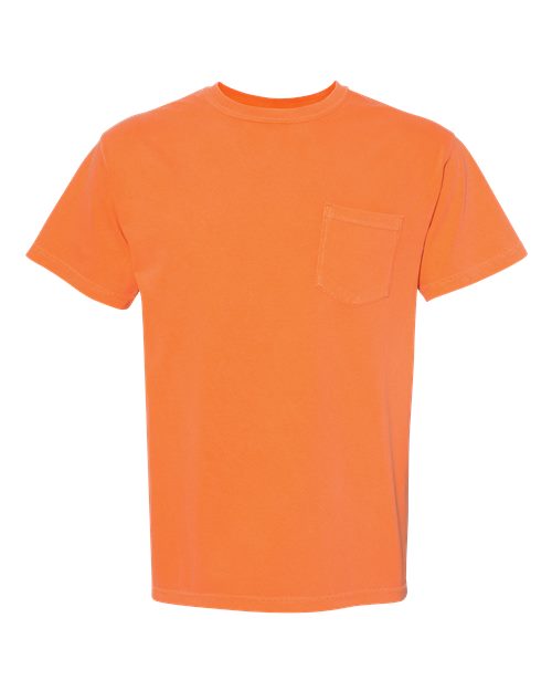COMFORT COLORS 6030 - Unisex Garment-Dyed Heavyweight Pocket T-Shirt