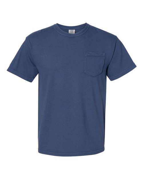 COMFORT COLORS 6030 - Unisex Garment-Dyed Heavyweight Pocket T-Shirt