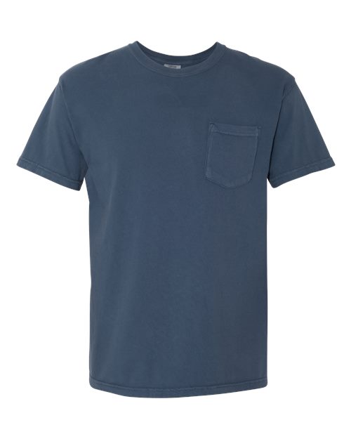 COMFORT COLORS 6030 - Unisex Garment-Dyed Heavyweight Pocket T-Shirt