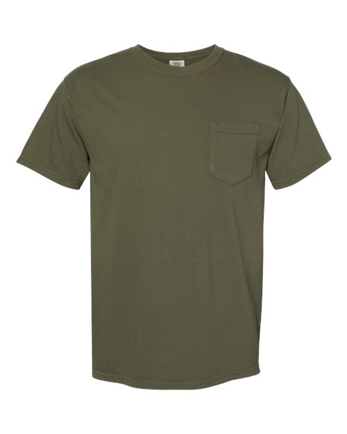 COMFORT COLORS 6030 - Unisex Garment-Dyed Heavyweight Pocket T-Shirt