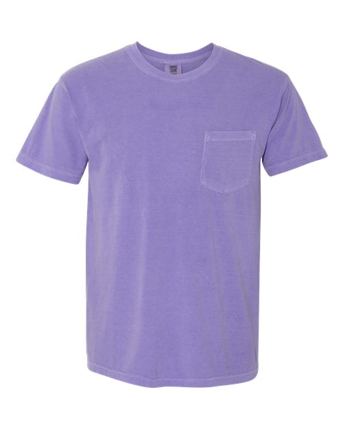 COMFORT COLORS 6030 - Unisex Garment-Dyed Heavyweight Pocket T-Shirt