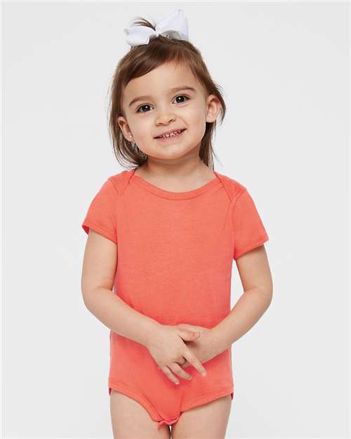 RABBIT SKINS 4424-Infant Fine Jersey Bodysuit