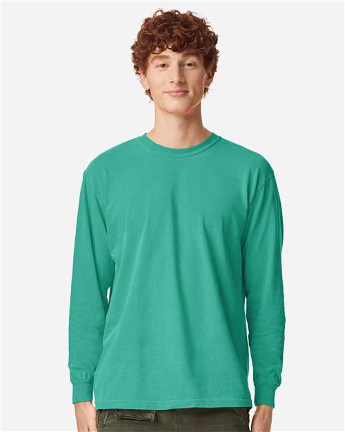 COMFORT COLORS 6014 - Unisex Garment-Dyed Heavyweight Long Sleeve T-Shirt