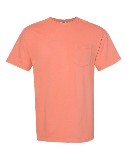 COMFORT COLORS 6030 - Unisex Garment-Dyed Heavyweight Pocket T-Shirt