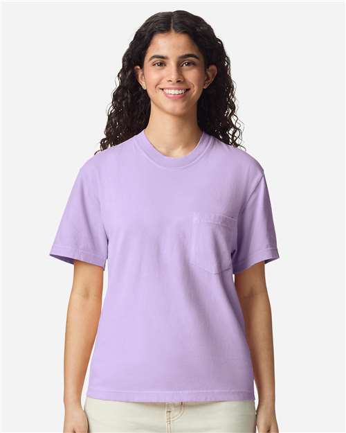 COMFORT COLORS 6030 - Unisex Garment-Dyed Heavyweight Pocket T-Shirt