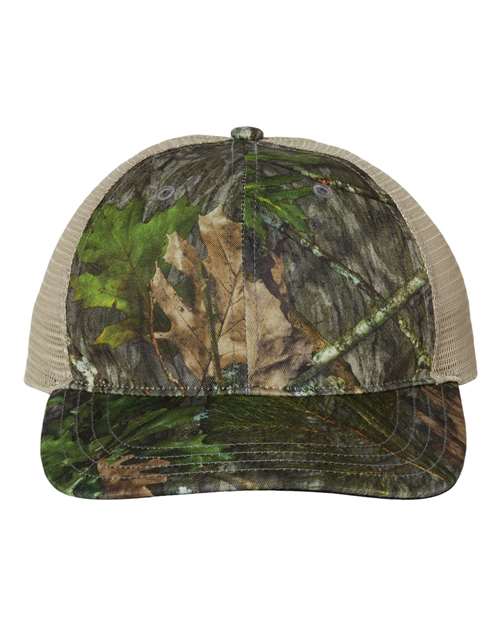 RICHARDSON 111P-Garment Washed Printed Trucker Cap