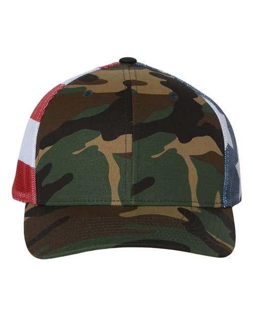 RICHARDSON 112PM-Printed Mesh Trucker Cap
