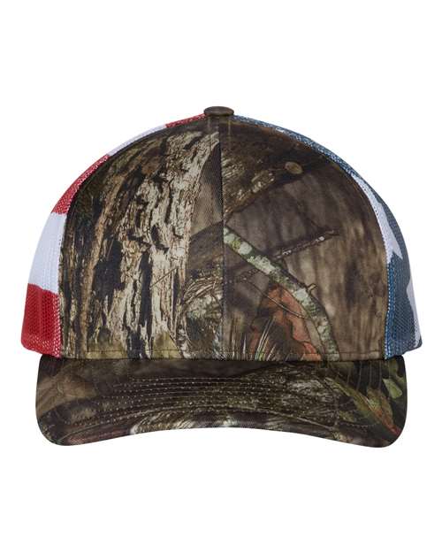 RICHARDSON 112PM-Printed Mesh Trucker Cap
