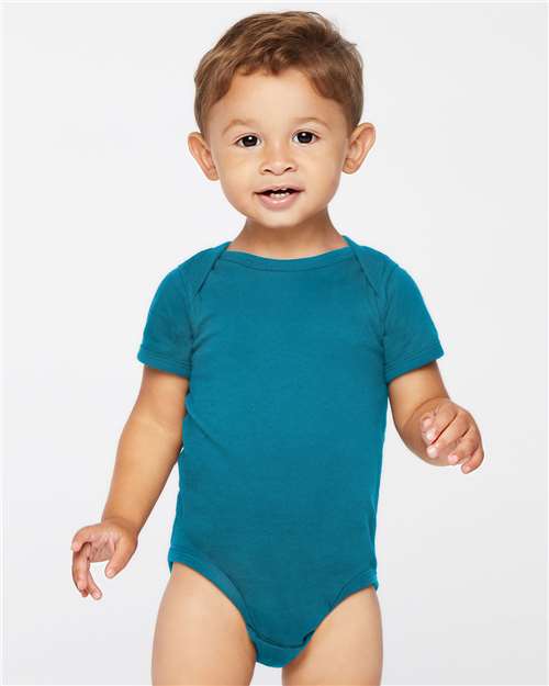 RABBIT SKINS 4424-Infant Fine Jersey Bodysuit