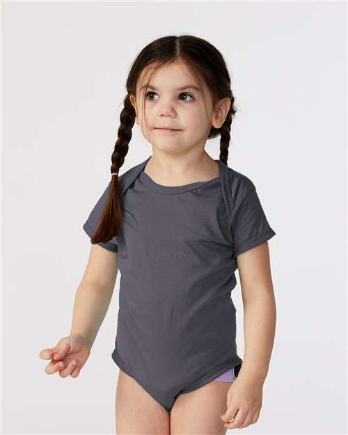 RABBIT SKINS 4424-Infant Fine Jersey Bodysuit
