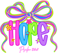 FAITH-13 - COLORFUL HOPE PSALMS 130:5 W/BOW