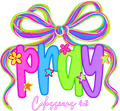 FAITH-14 - COLORFUL PRAY COLOSSIANS 4:2 W/BOW