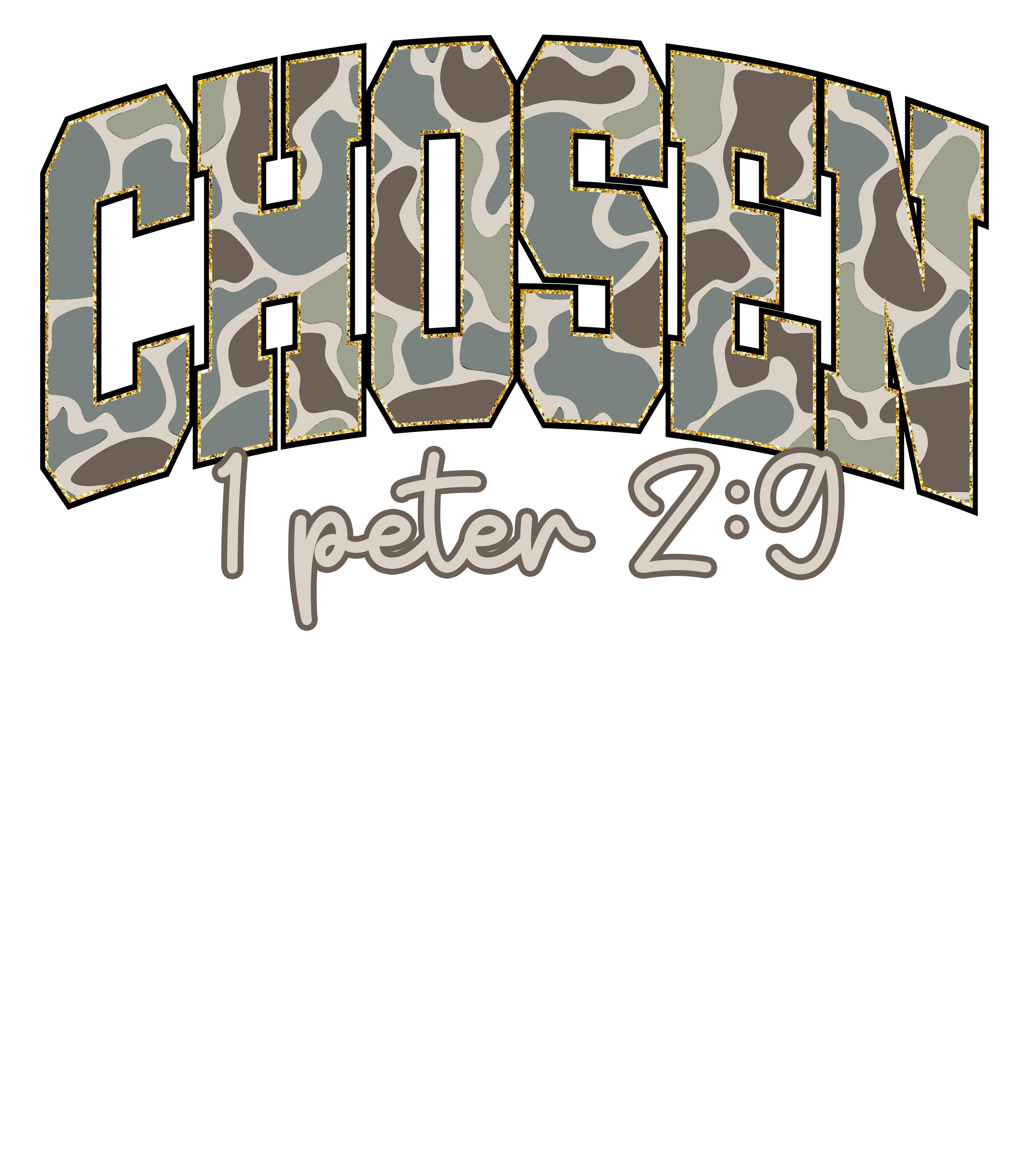 FAITH-16 - CHOSEN 1 PETER 2:9 CAMO