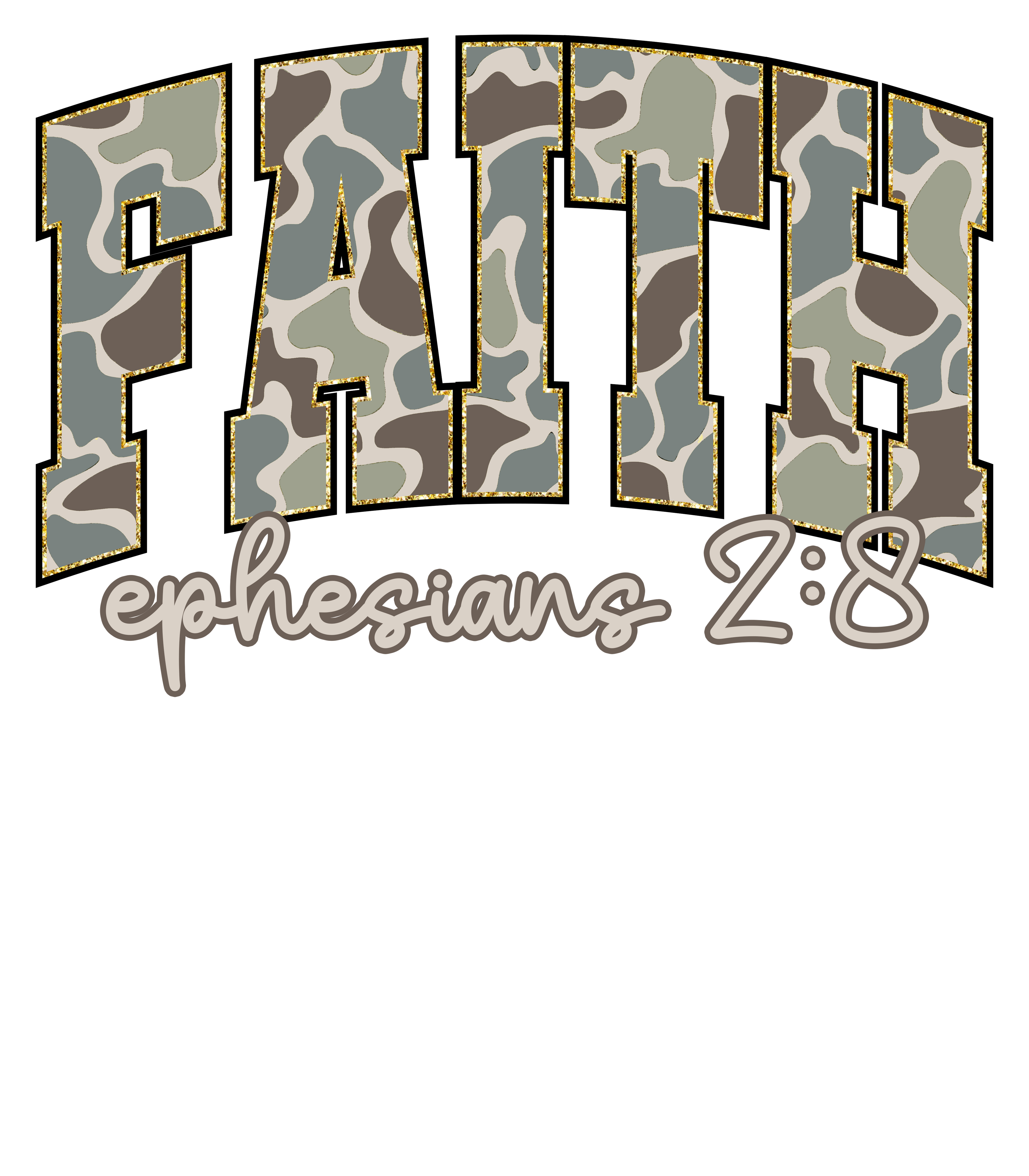FAITH-17 - FAITH EPHESIANS 2:8 CAMO