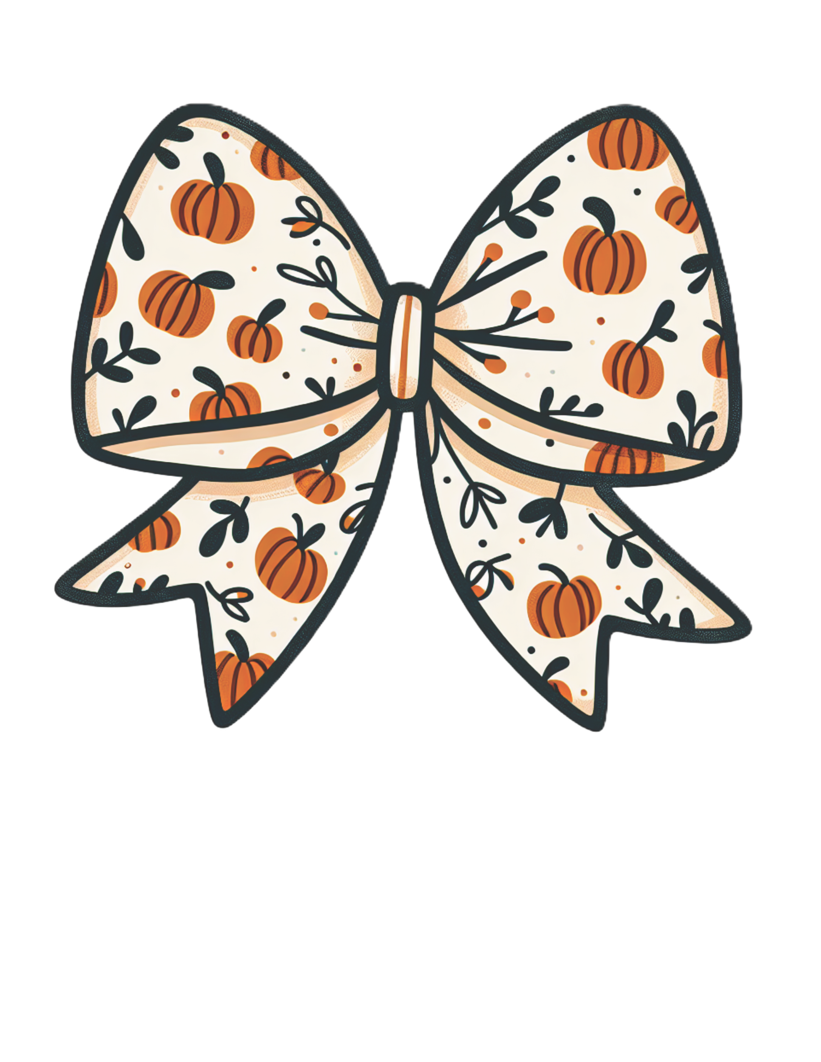 FALL-5 - PUMPKIN BOW