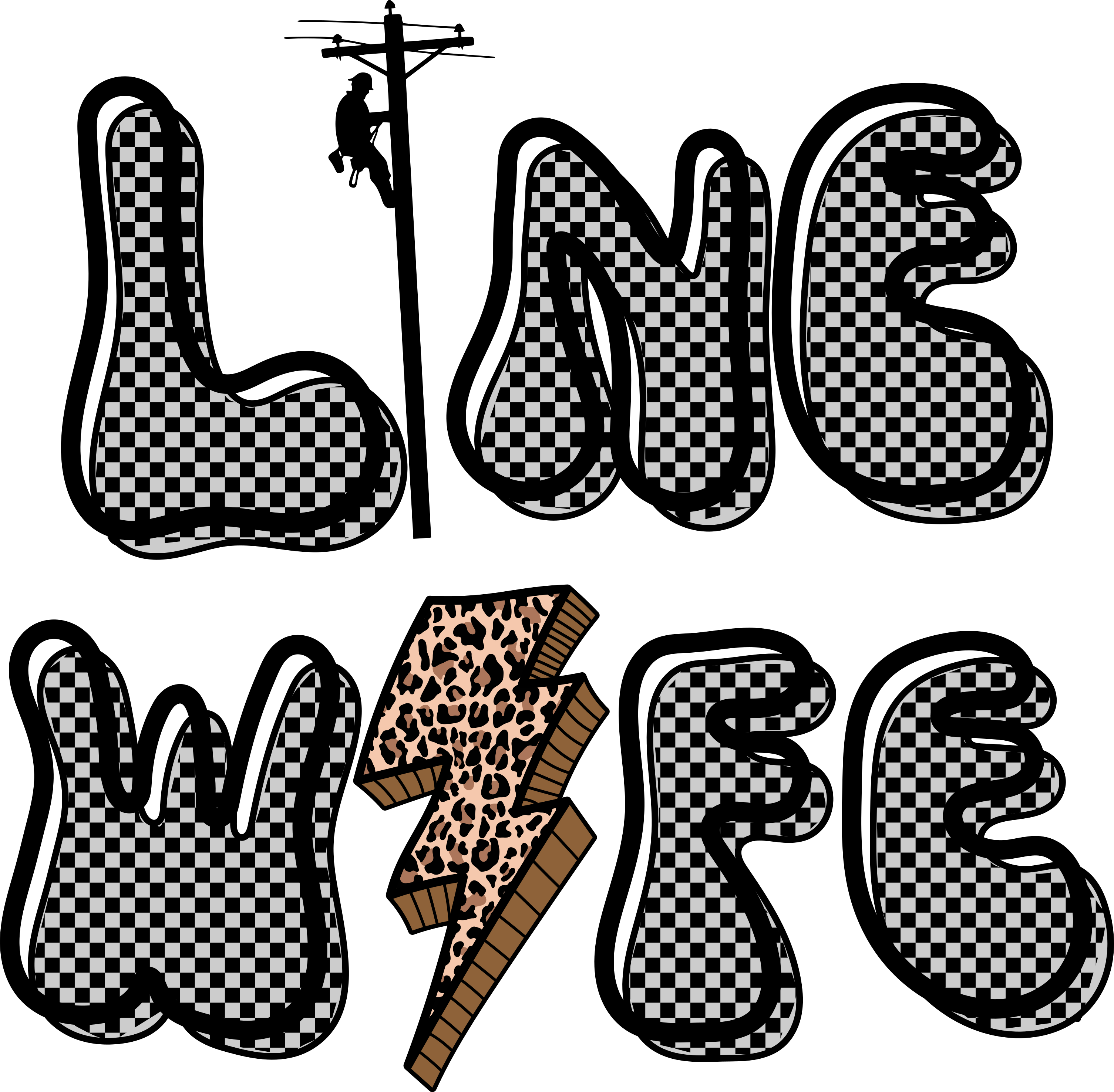 LINEMAN 13 - Line Wife Leopard